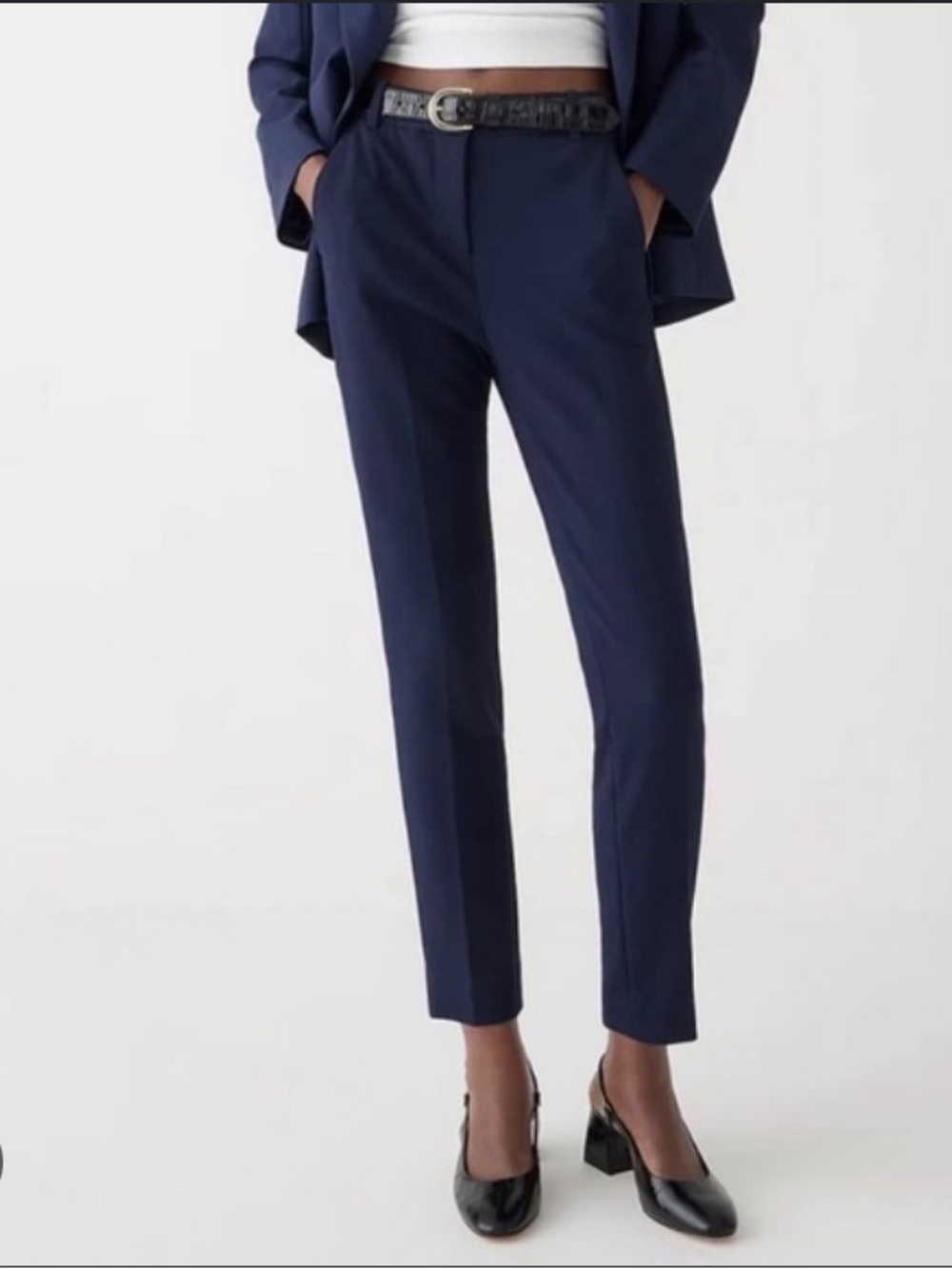 J. Crew Navy Cameron Dress Pants